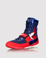 Fly Storm Boxing Boots Blue/White/Red