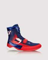 Fly Kids Storm Boxing Boots Blue/White/Red