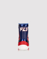 Fly Kids Storm Boxing Boots Blue/White/Red
