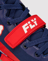 Fly Storm Boxing Boots Blue/White/Red
