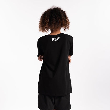 Fly Kids Big Logo Tee Black