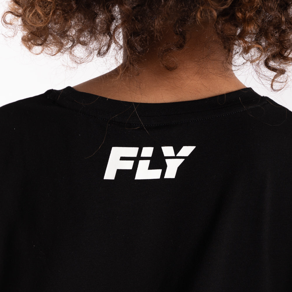 Fly Kids Big Logo Tee Black
