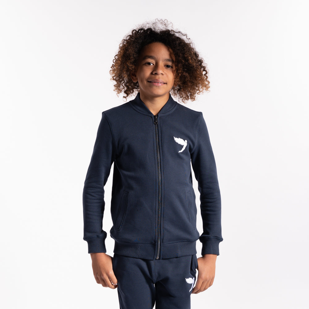 Fly Kids Tracksuit Jacket Navy