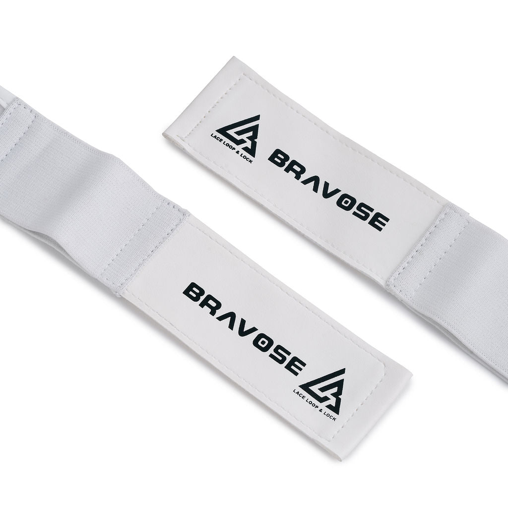 Bravose Lace Loop Lock Straps White