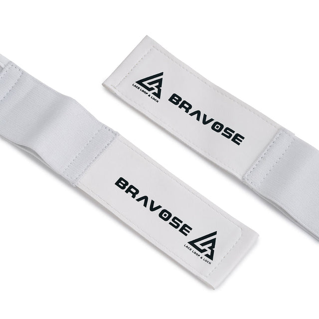 Bravose Lace Loop Lock Straps White