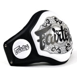 Fairtex BPV3 Microfiber Belly Pad Black/White
