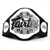 Fairtex BPV3 Microfiber Belly Pad Black/White