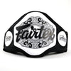 Fairtex BPV3 Microfiber Belly Pad Black/White