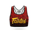 Fairtex BRA22 Stealth Sports Bra Red