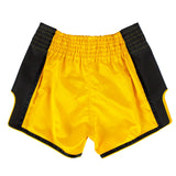 Fairtex BS1701 Slim Cut Muay Thai Shorts Yellow