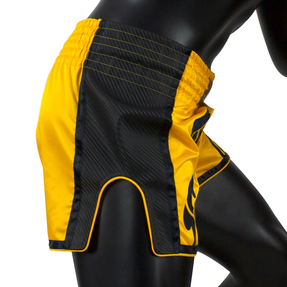 Fairtex BS1701 Slim Cut Muay Thai Shorts Yellow