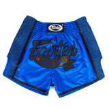 Fairtex BS1702 Slim Cut Muay Thai Shorts Royal Blue