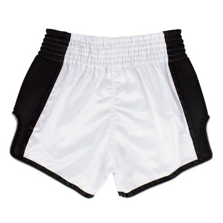Fairtex BS1707 Slim Cut Muay Thai Shorts White