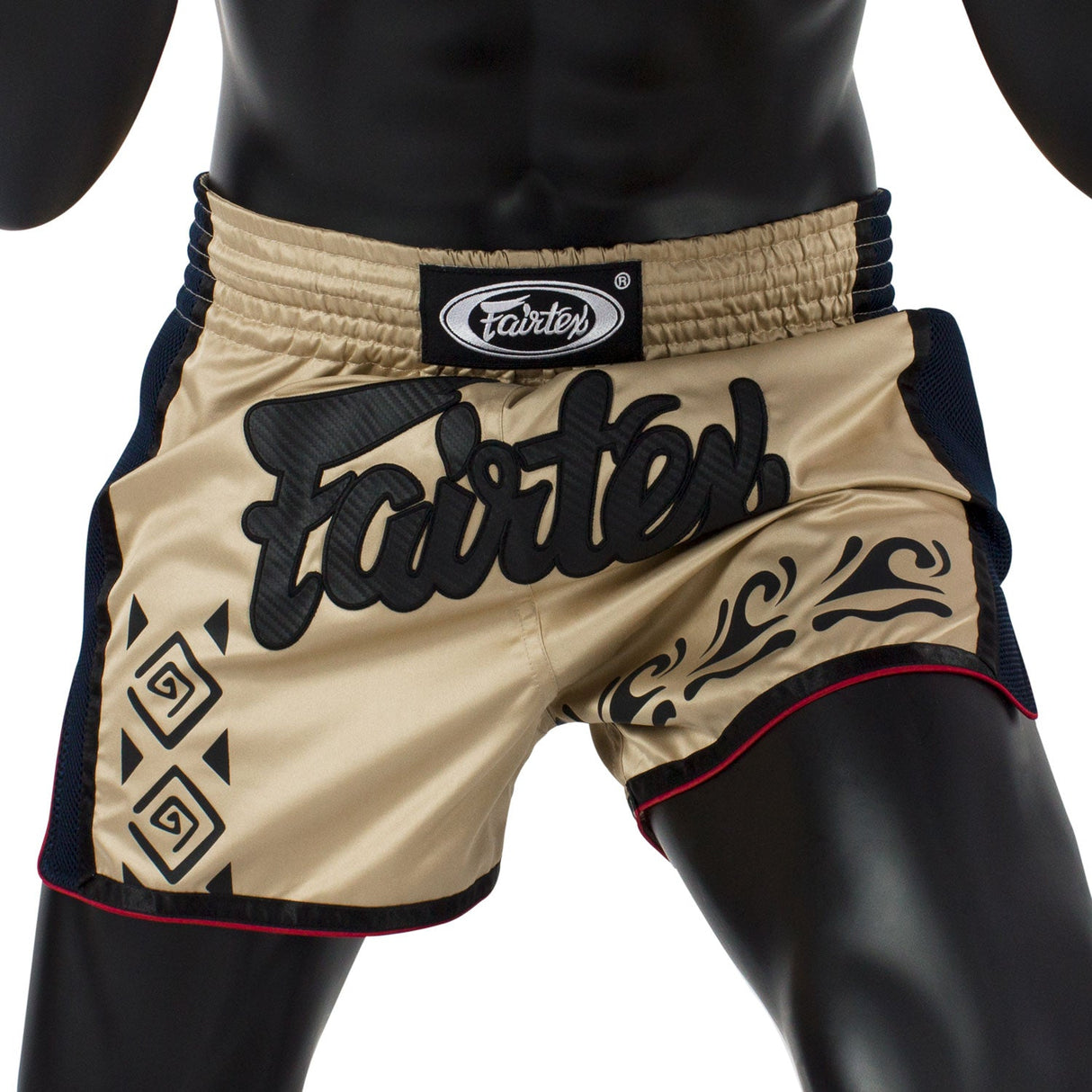Fairtex BS1713 Slim Cut Muay Thai Shorts Khaki