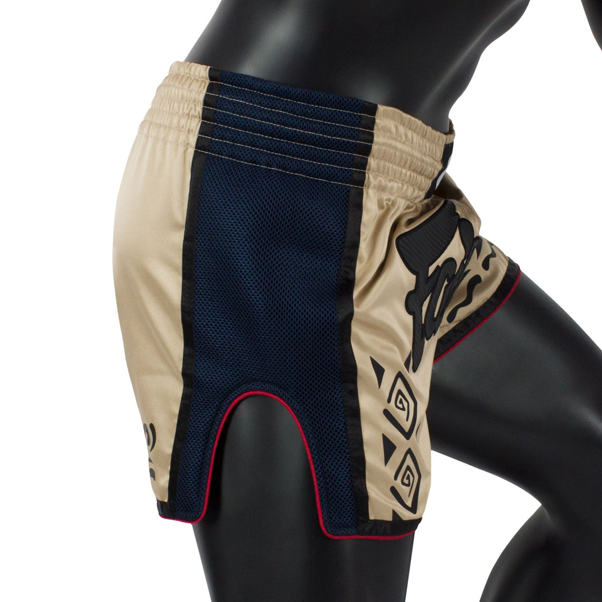 Fairtex BS1713 Slim Cut Muay Thai Shorts Khaki