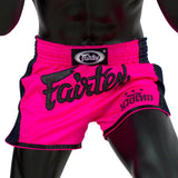 Fairtex BS1714 Slim Cut Muay Thai Shorts Pink