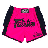Fairtex BS1714 Slim Cut Muay Thai Shorts Pink