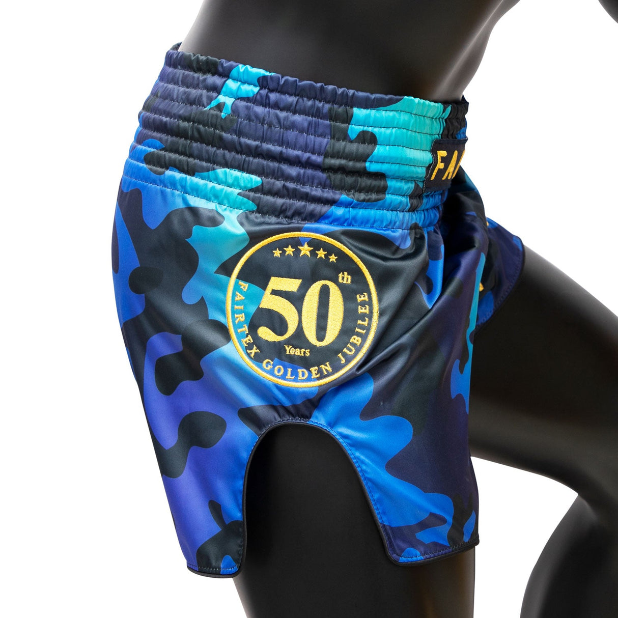 Fairtex BS1916 Golden Jubilee Luster Muay Thai Shorts