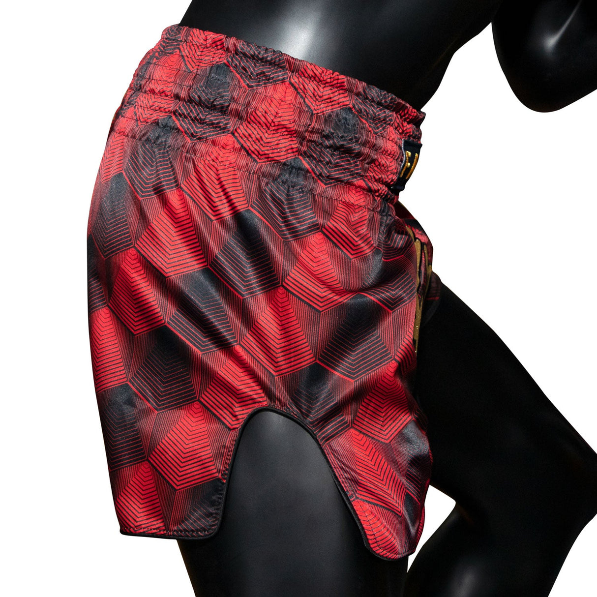 Fairtex BS1919 Red Stealth Muay Thai Shorts