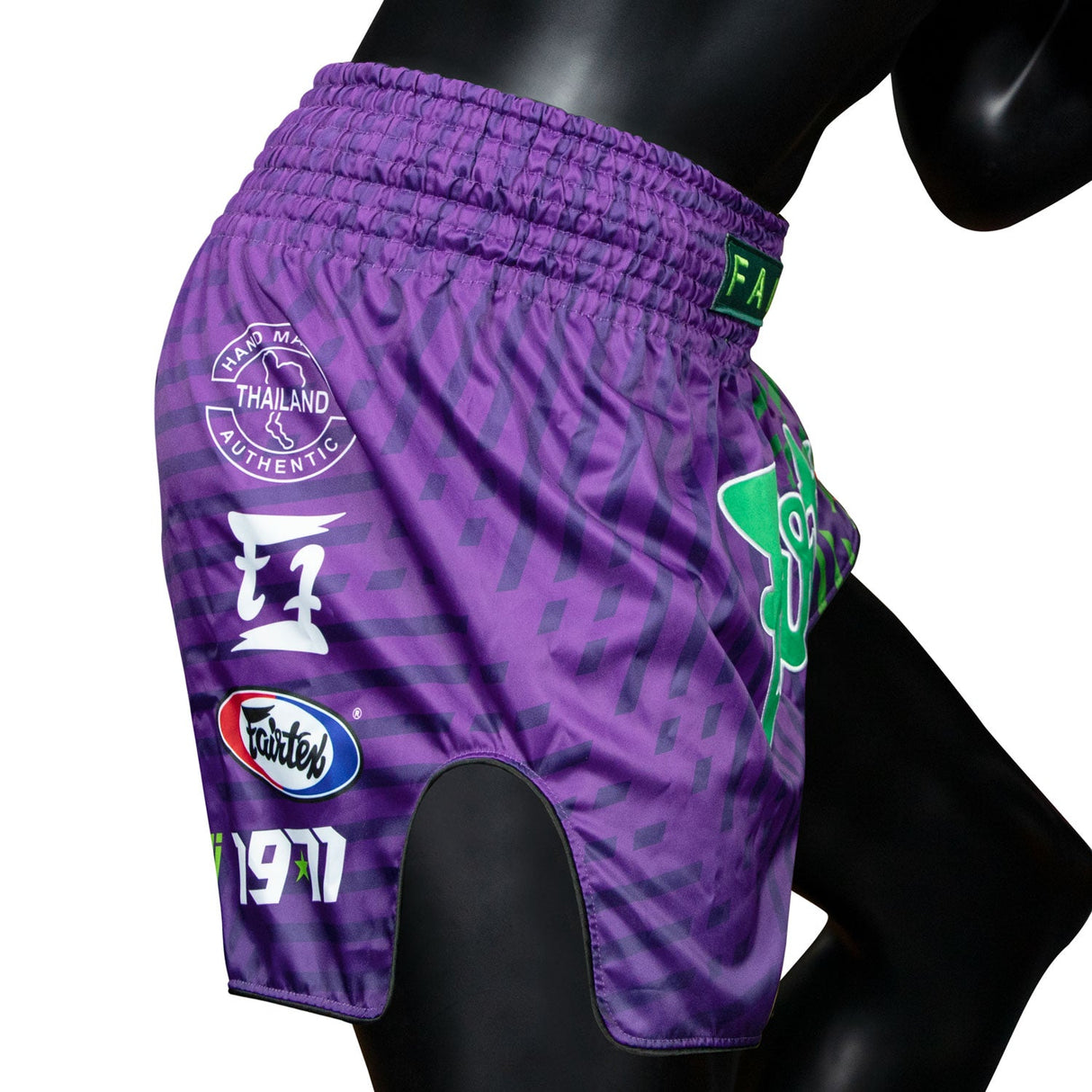 Fairtex BS1922 Racer Purple Muay Thai Shorts