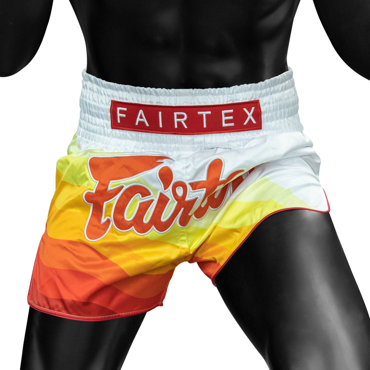 Fairtex BS1932 Spectrum Muay Thai Shorts White