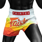 Fairtex BS1932 Spectrum Muay Thai Shorts White