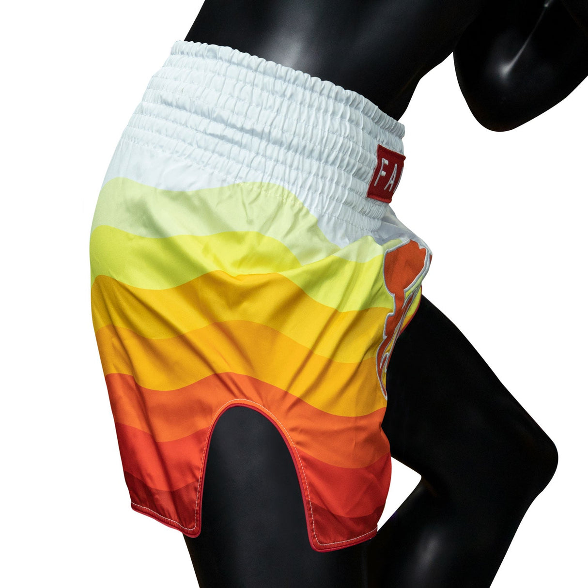 Fairtex BS1932 Spectrum Muay Thai Shorts White