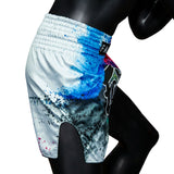 Fairtex BS1937 Acid Jazz Muay Thai Shorts White