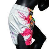 Fairtex BS1939 Funky Soul White Muay Thai Shorts