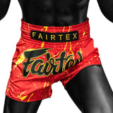 Fairtex BS1946 Inferno Red Muay Thai Shorts
