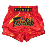 Fairtex BS1946 Inferno Red Muay Thai Shorts