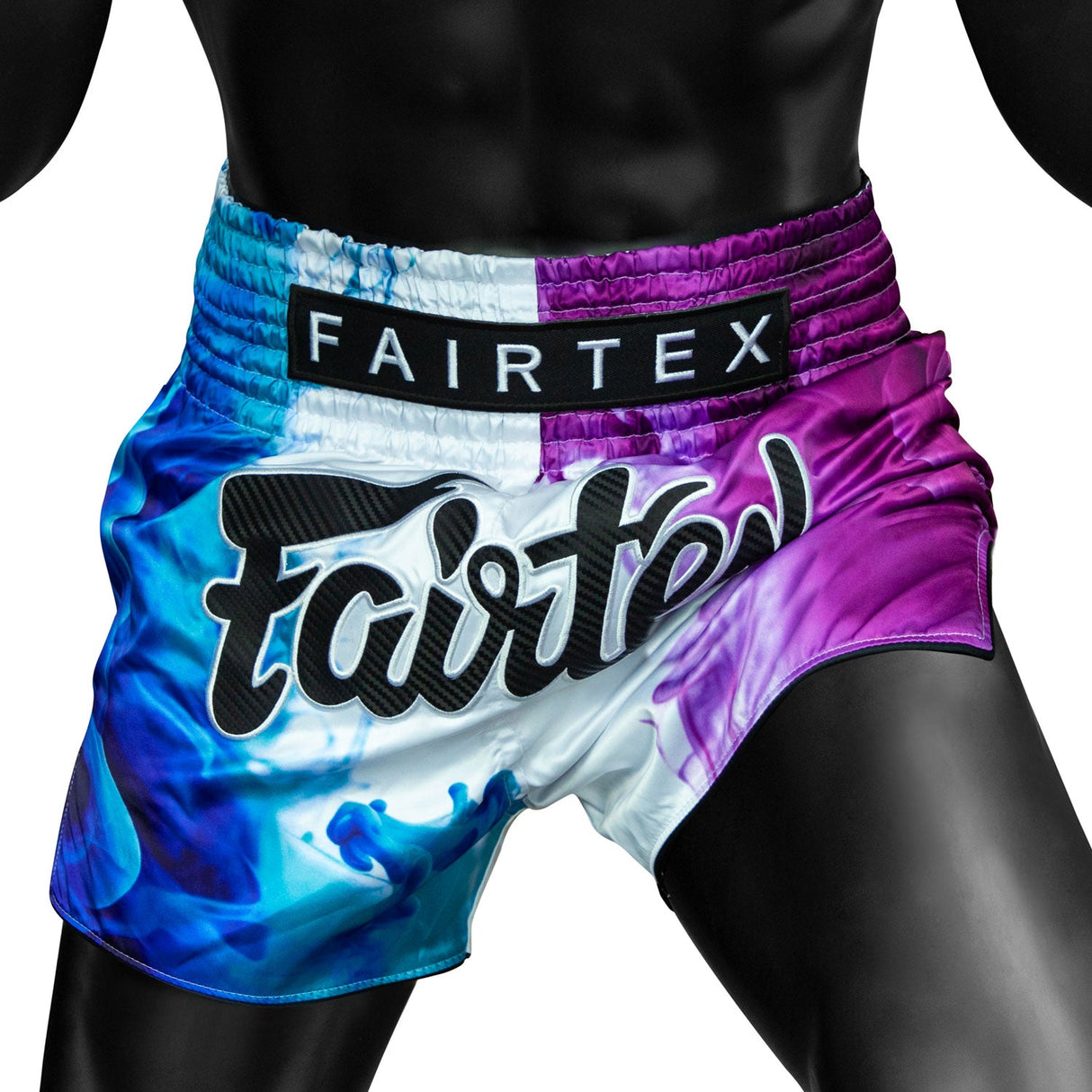 Fairtex BS1950 White Tech House Muay Thai Shorts