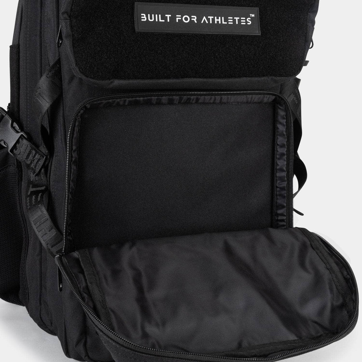 Built For Athletes Large Gym Backpack Black