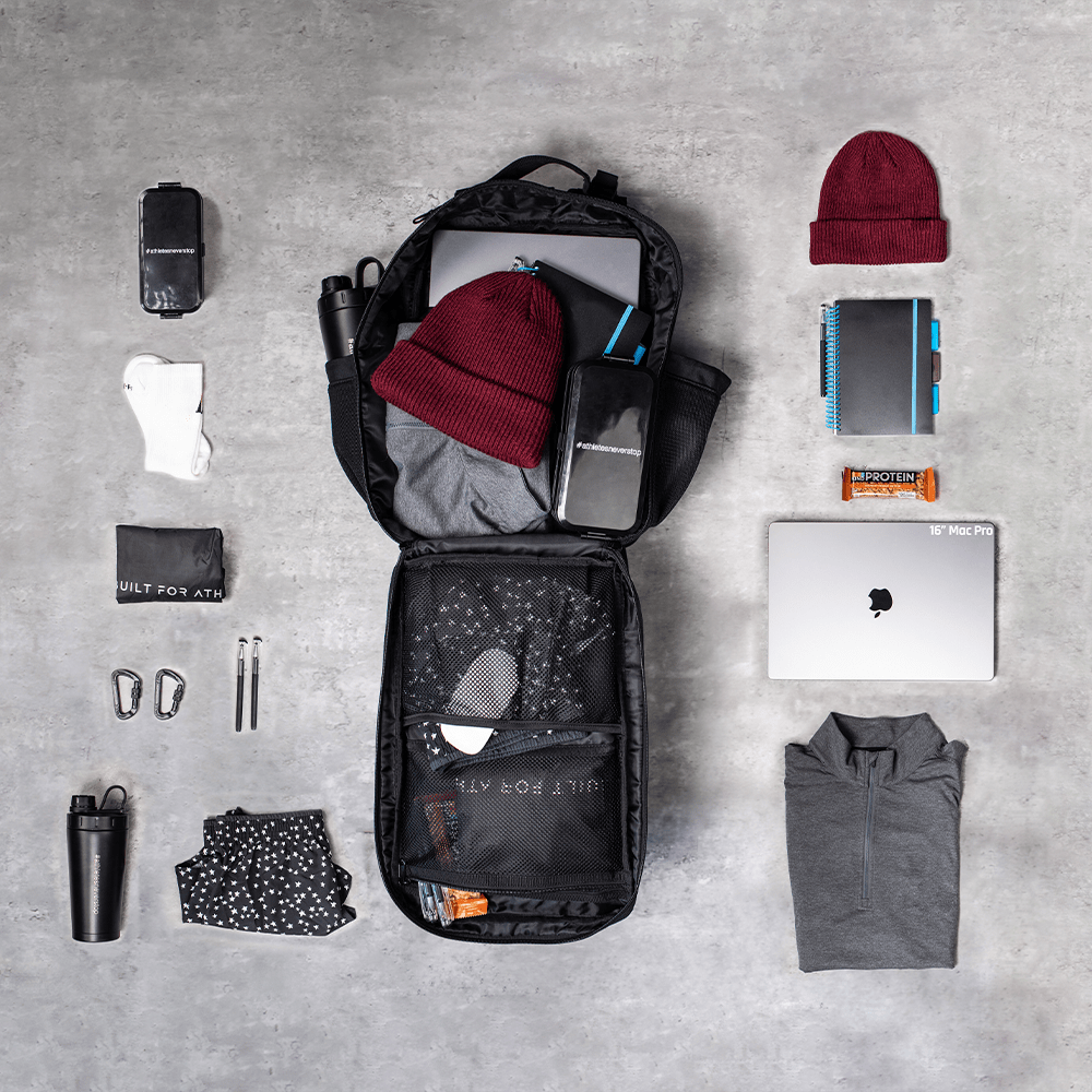Built For Athletes Medium 25L Gym Backpack Black