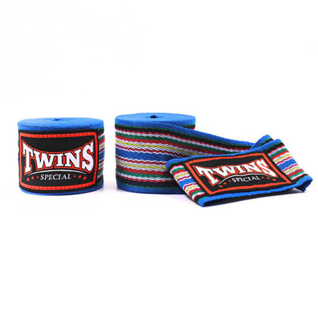 Twins Special CH2 Premium Cotton Hand Wraps Blue
