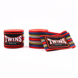 Twins Special CH2 Premium Cotton Hand Wraps Red
