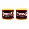 Twins Special CH2 Premium Cotton Hand Wraps Yellow Striped