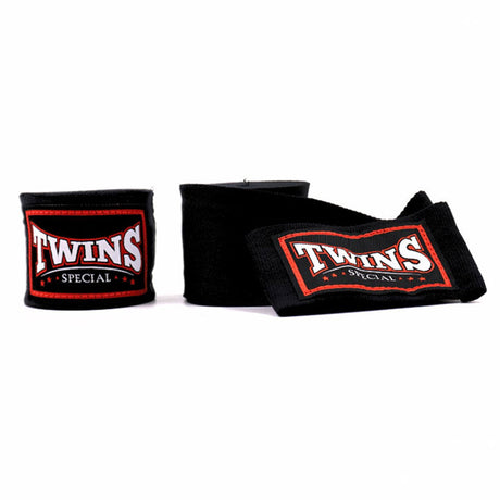 Twins Special CH5 Elastic Hand Wraps Black