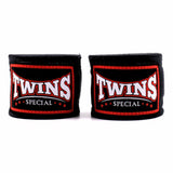 Twins Special CH5 Elastic Hand Wraps Black