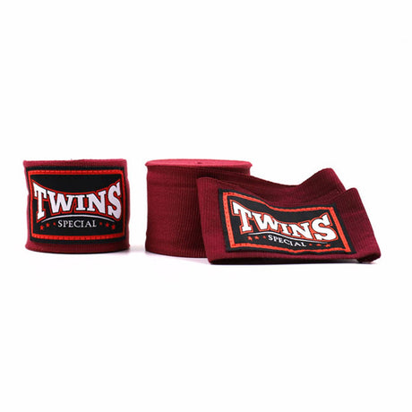 Twins Special CH5 Elastic Hand Wraps Maroon