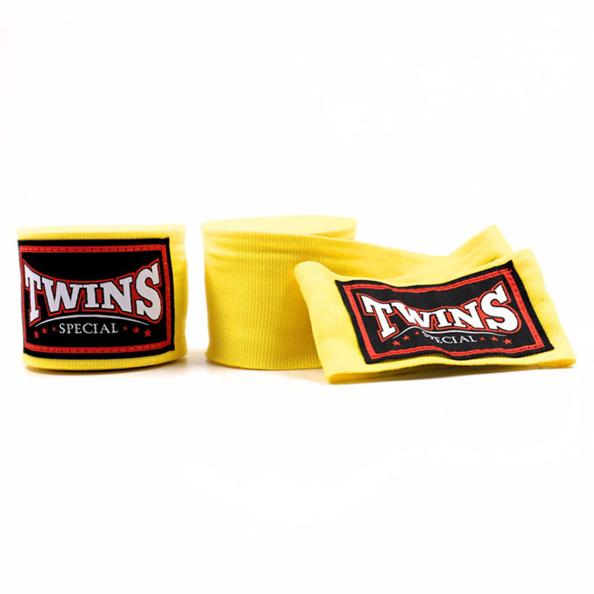 Twins Special CH5 4.5m Elastic Hand Wraps Yellow