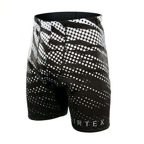 Fairtex CP10 Mens Vale Tudo Shorts Black/White