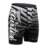 Fairtex CP10 Mens Vale Tudo Shorts Black/White