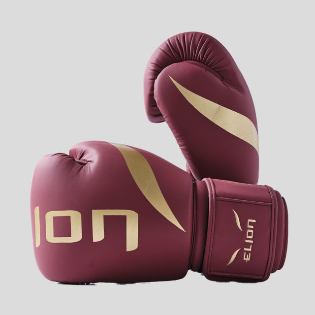 Elion Extravagant Boxing Gloves Burgundy/Gold