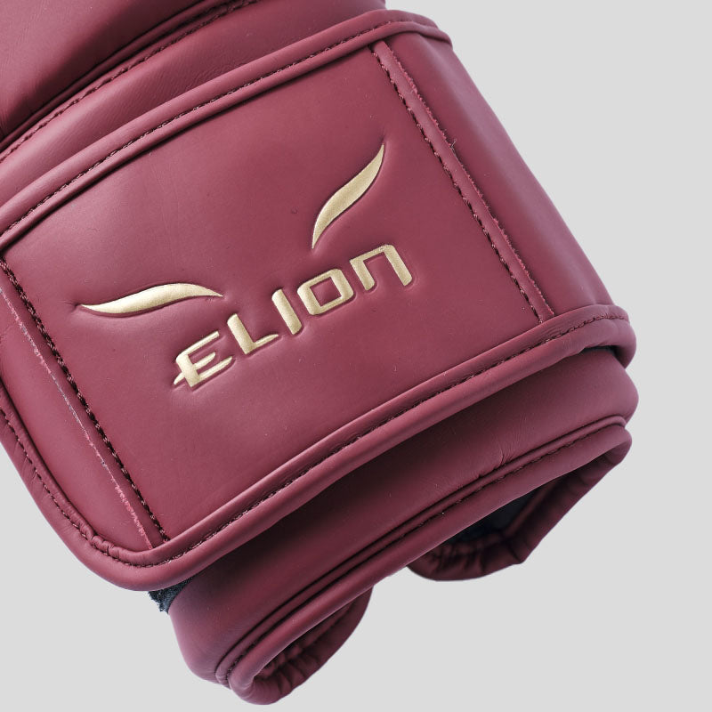Elion Extravagant Boxing Gloves Burgundy/Gold