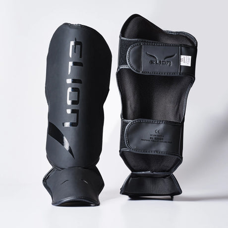 Elion Extravagant Shin Guards Black/Black