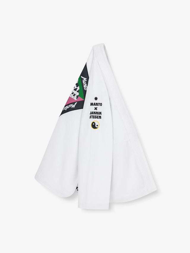 Manto Dogs BJJ Gi White, view 4 of 11