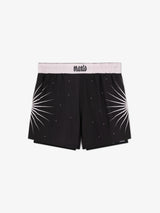 Manto Amor Fati Fight Shorts Black, front view