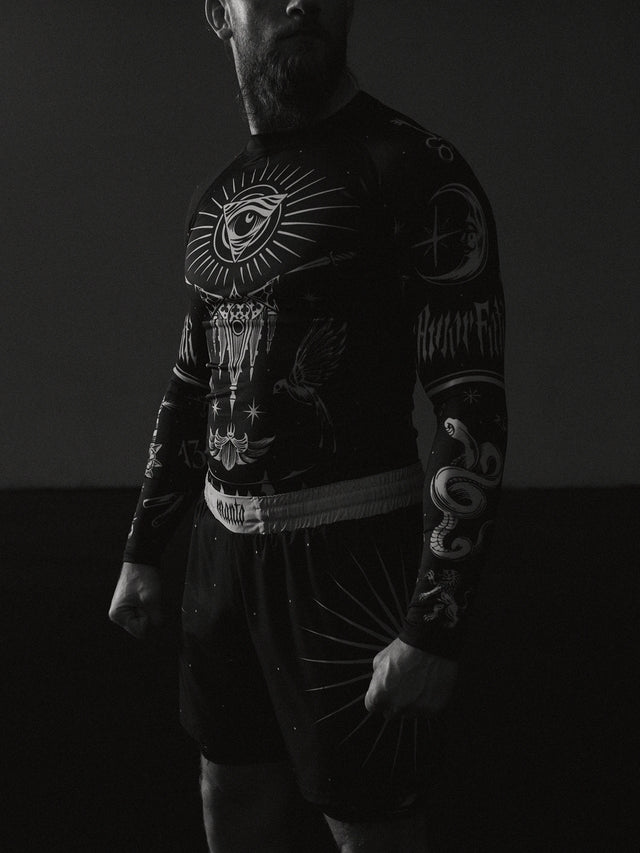 Manto Amor Fati Fight Shorts Black, view 8 of 10