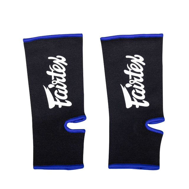 Fairtex AS3 Ankle Supports (Sized) - Black-Blue